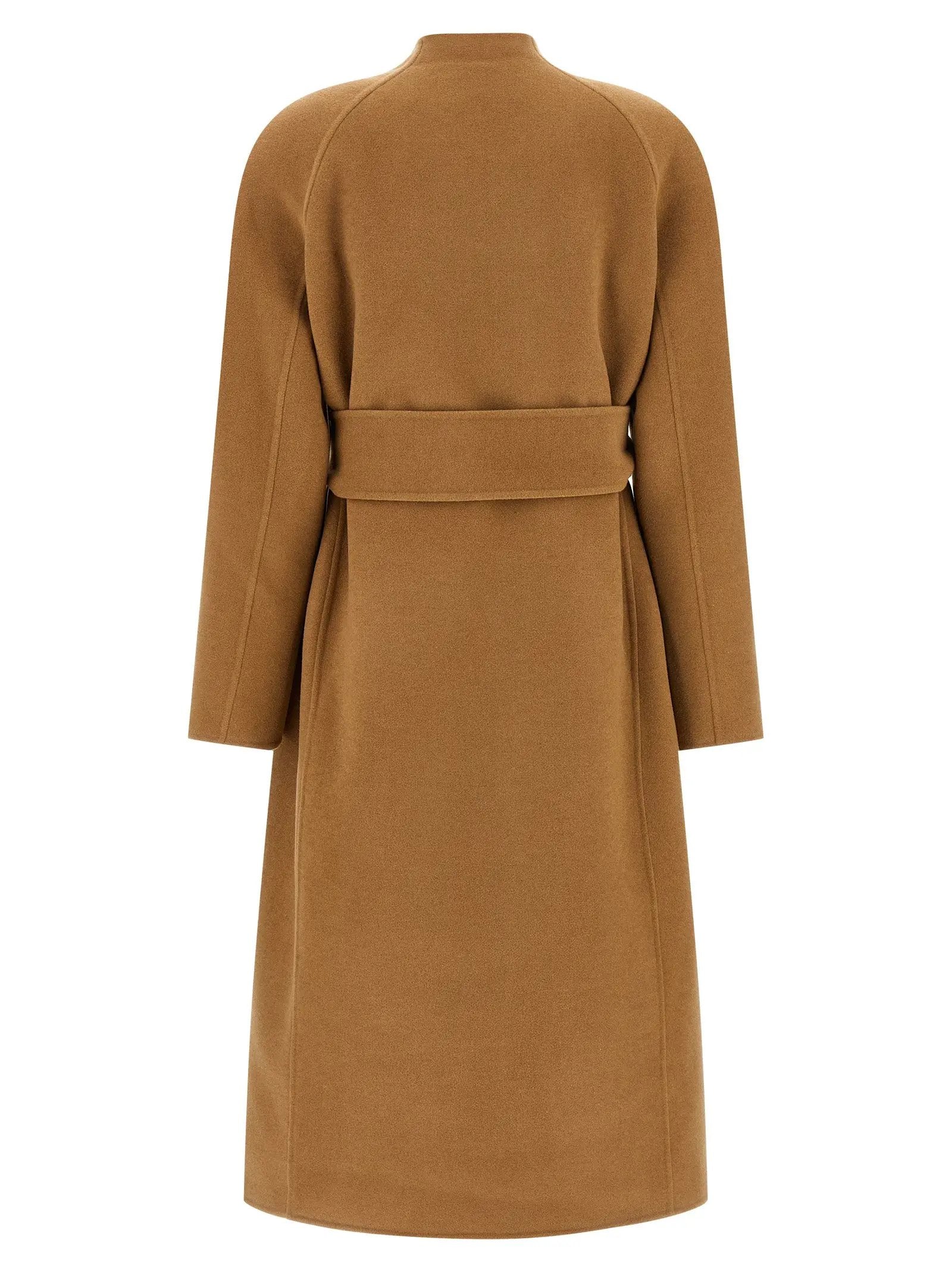 Khaite Brown Wool Coat