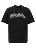T-shirt bicolore en coton Dolce & Gabbana