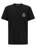 T-shirt en coton noir Dolce &amp; Gabbana