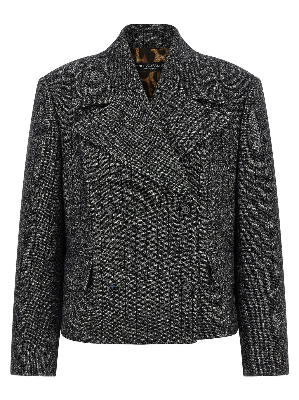 Blazer bicolore en élasthanne Dolce & Gabbana