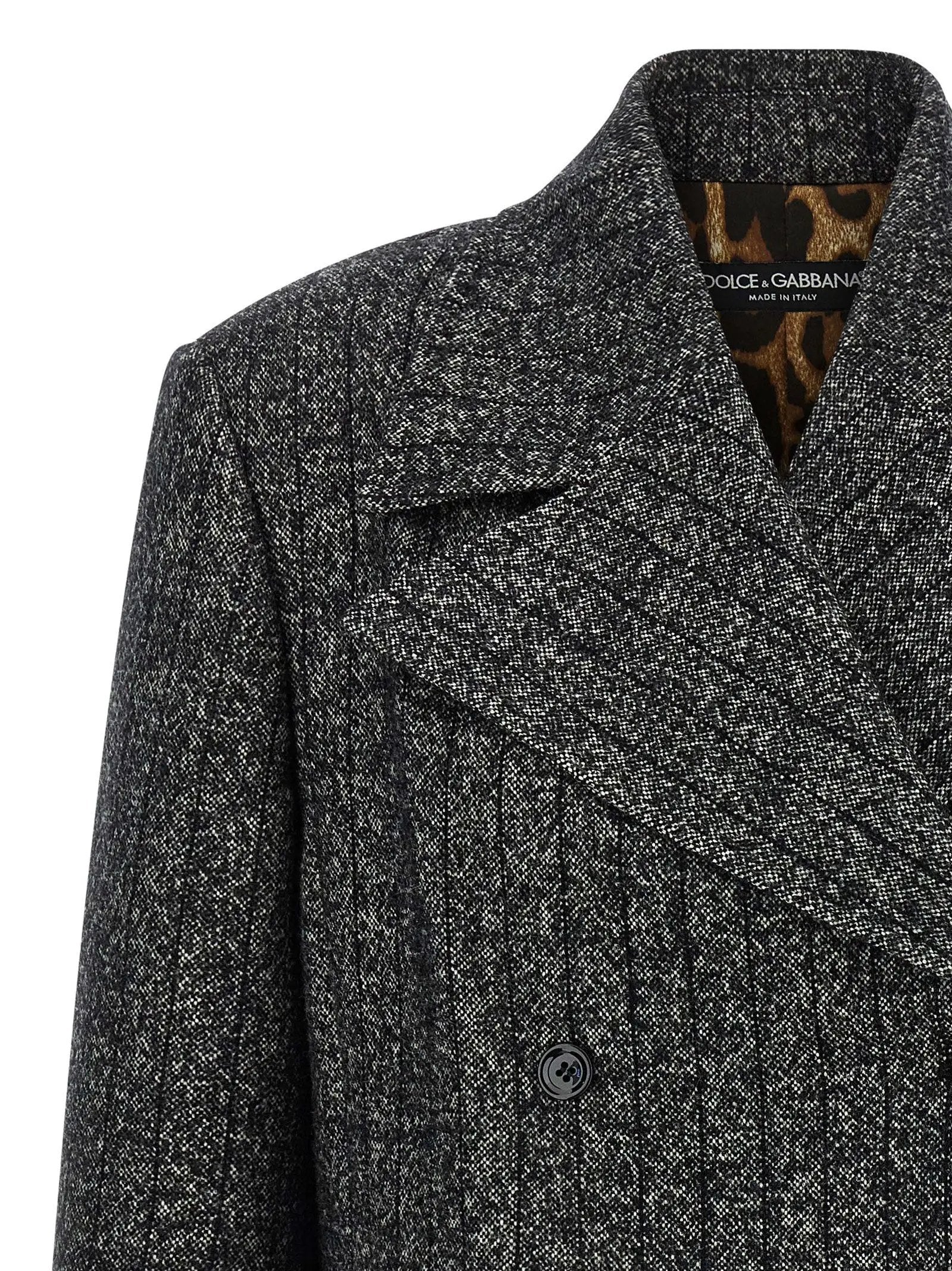 Blazer bicolore en élasthanne Dolce & Gabbana