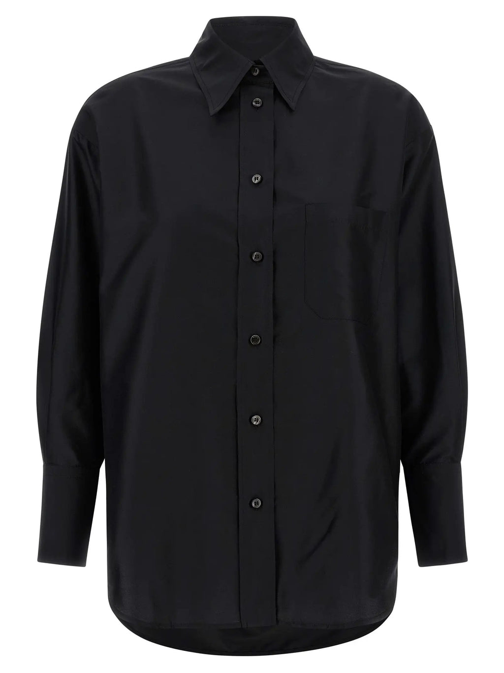 Alberto Biani Alberto Biani Black Silk Blouse
