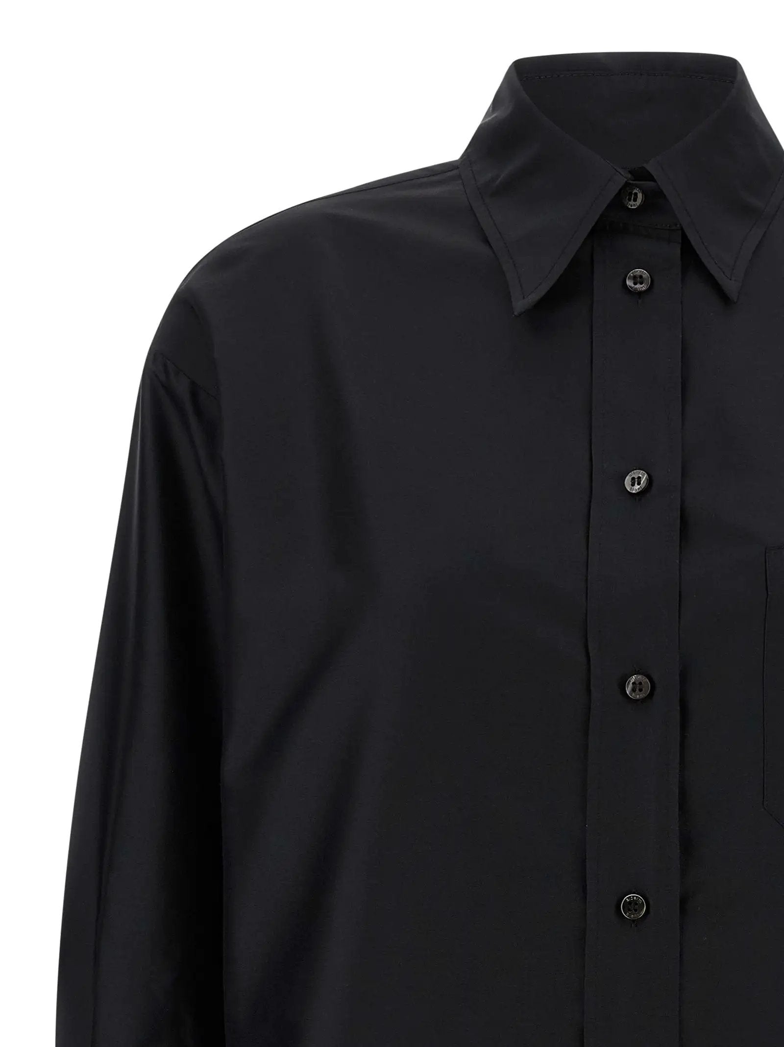 Alberto Biani Alberto Biani Black Silk Blouse
