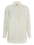 Alberto Biani Alberto Biani White Silk Blouse