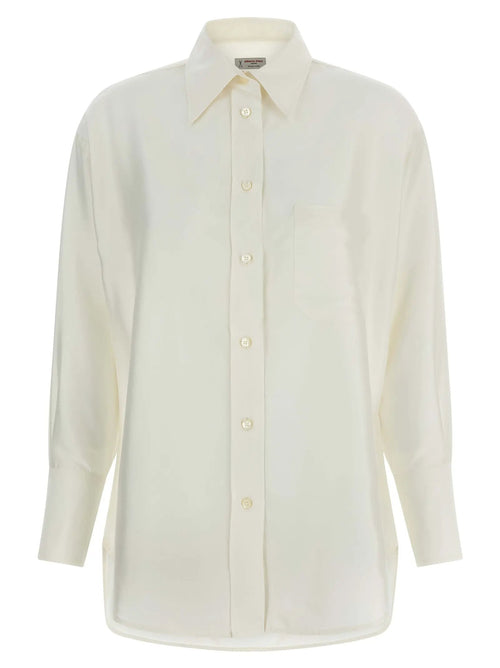 Alberto Biani Alberto Biani White Silk Blouse