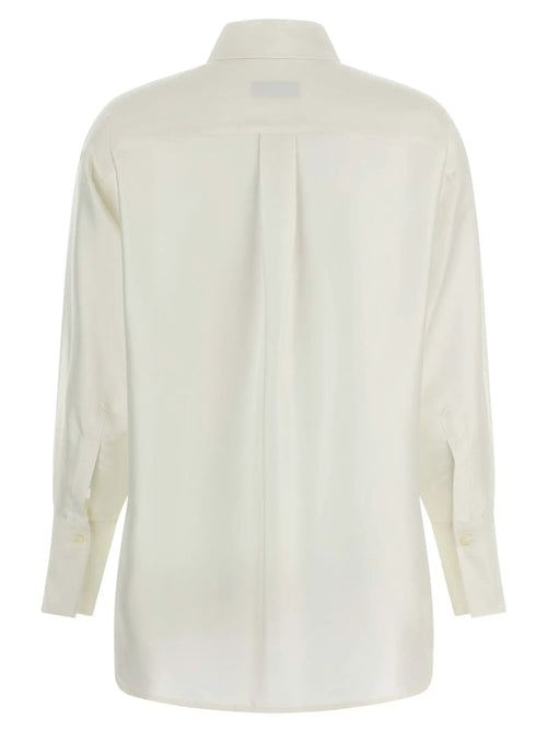 Alberto Biani Alberto Biani White Silk Blouse