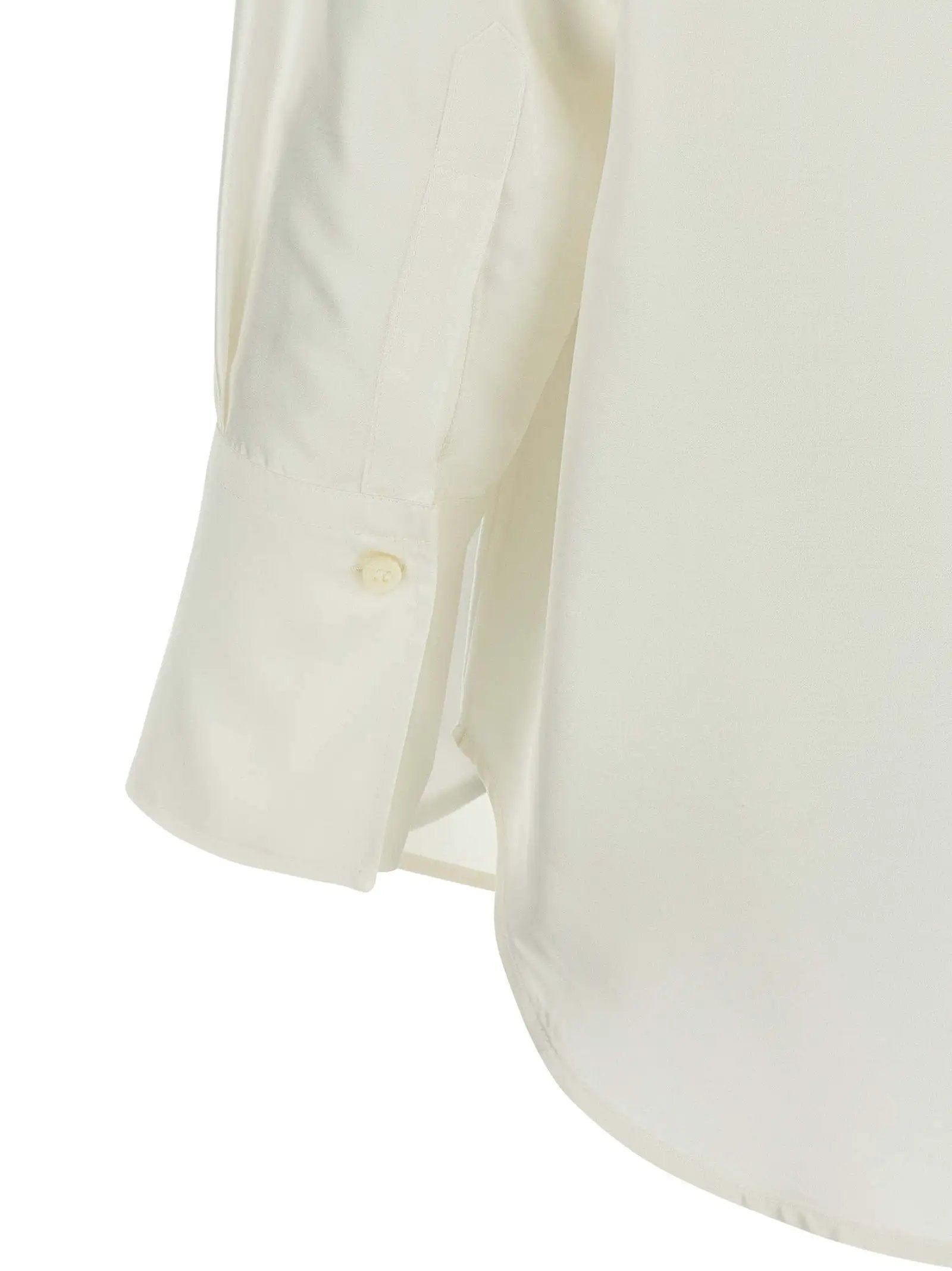 Alberto Biani Alberto Biani White Silk Blouse