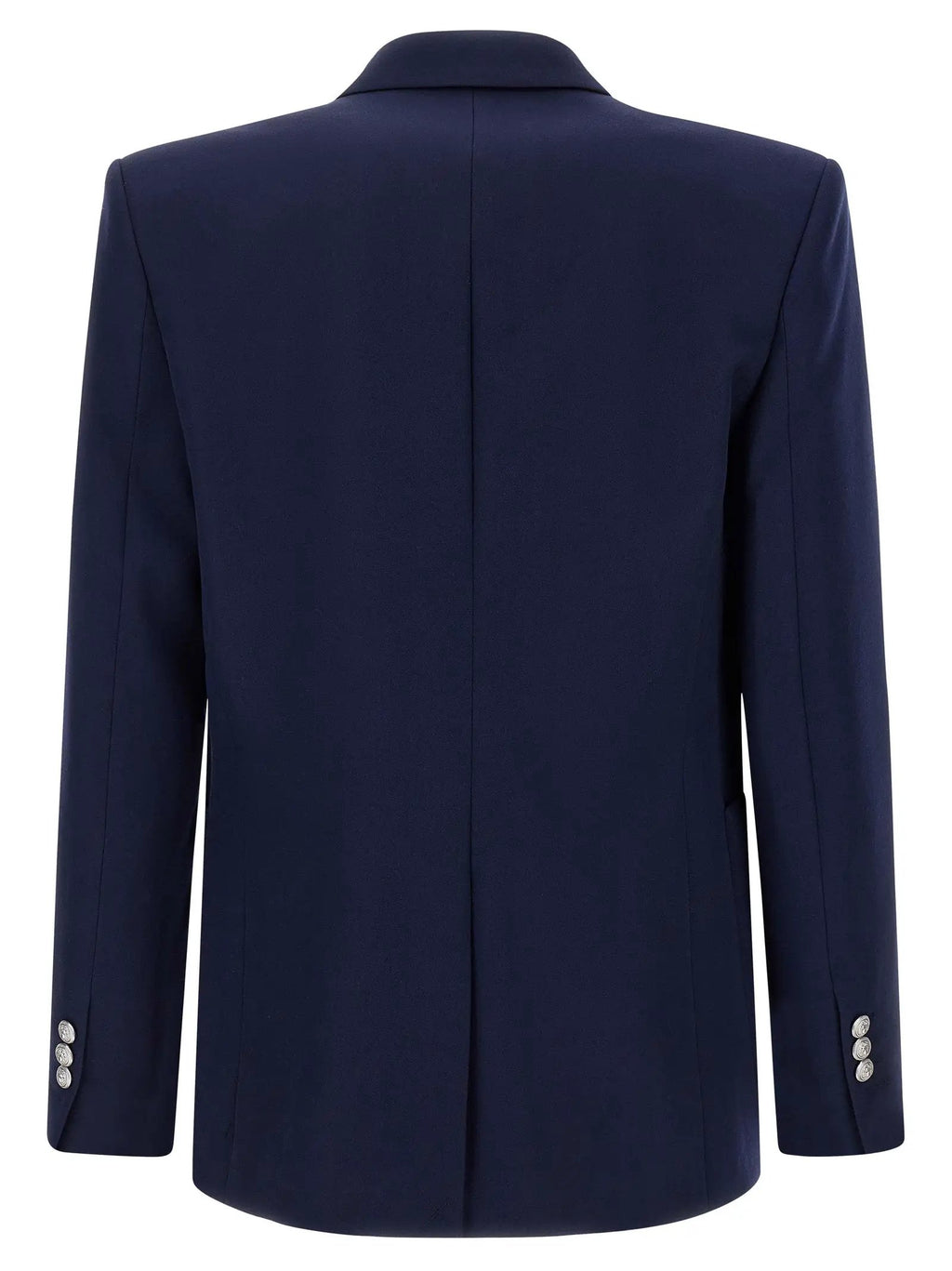 Balmain Blue Virgin Wool Blazer