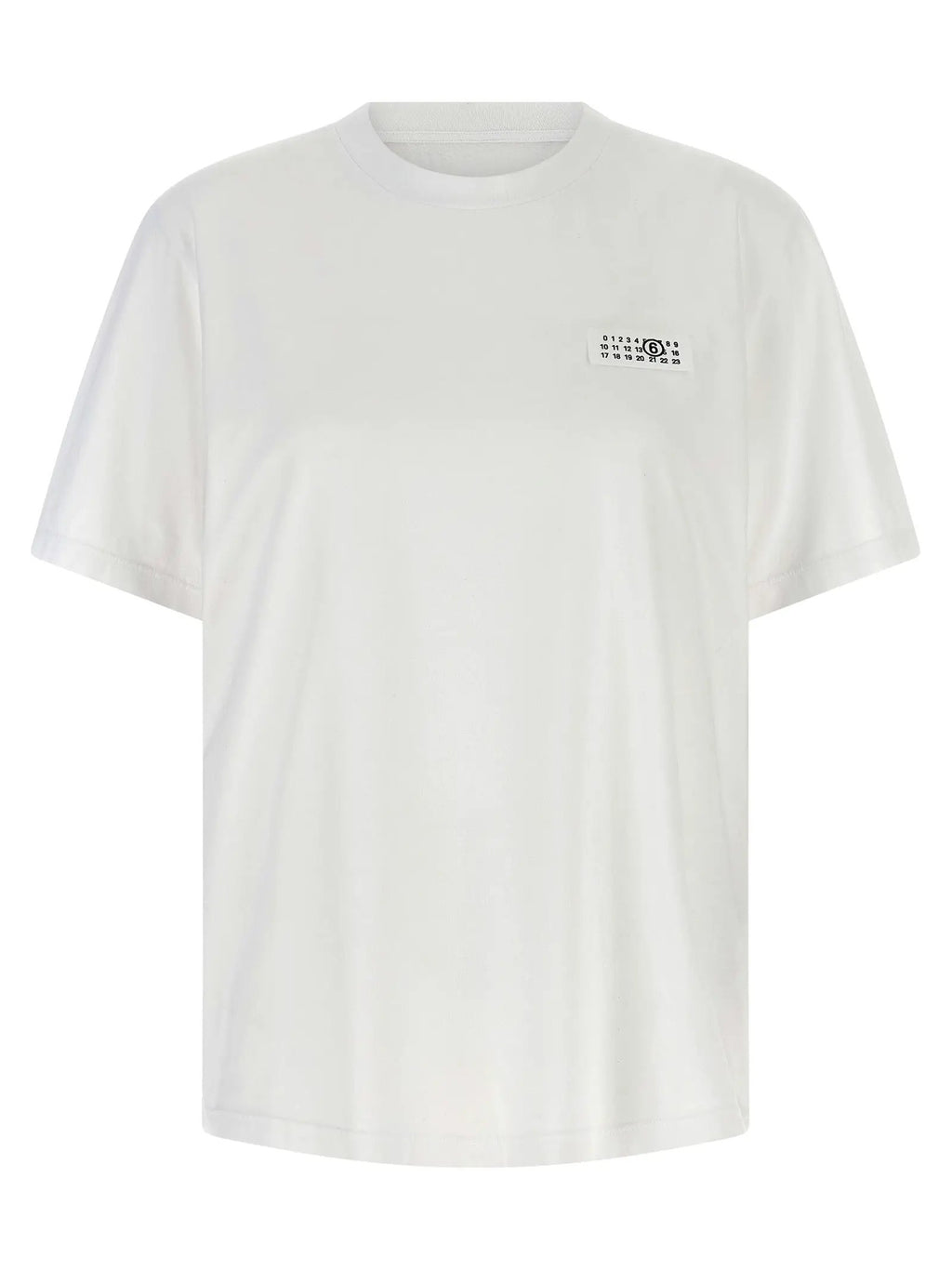 MM6 Maison Margiela White Cotton T-Shirt
