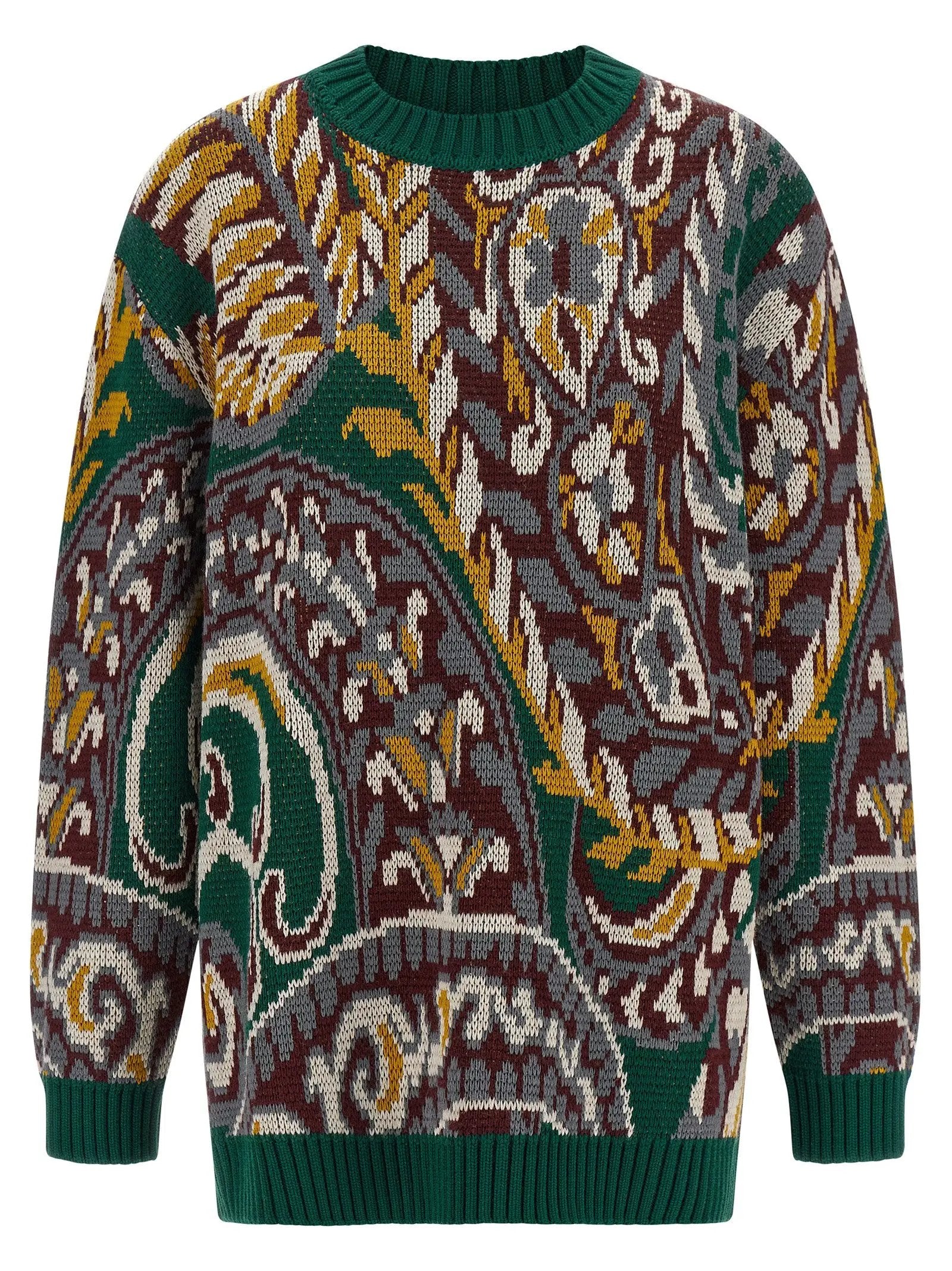 Etro Multicolor Wool Cardigan