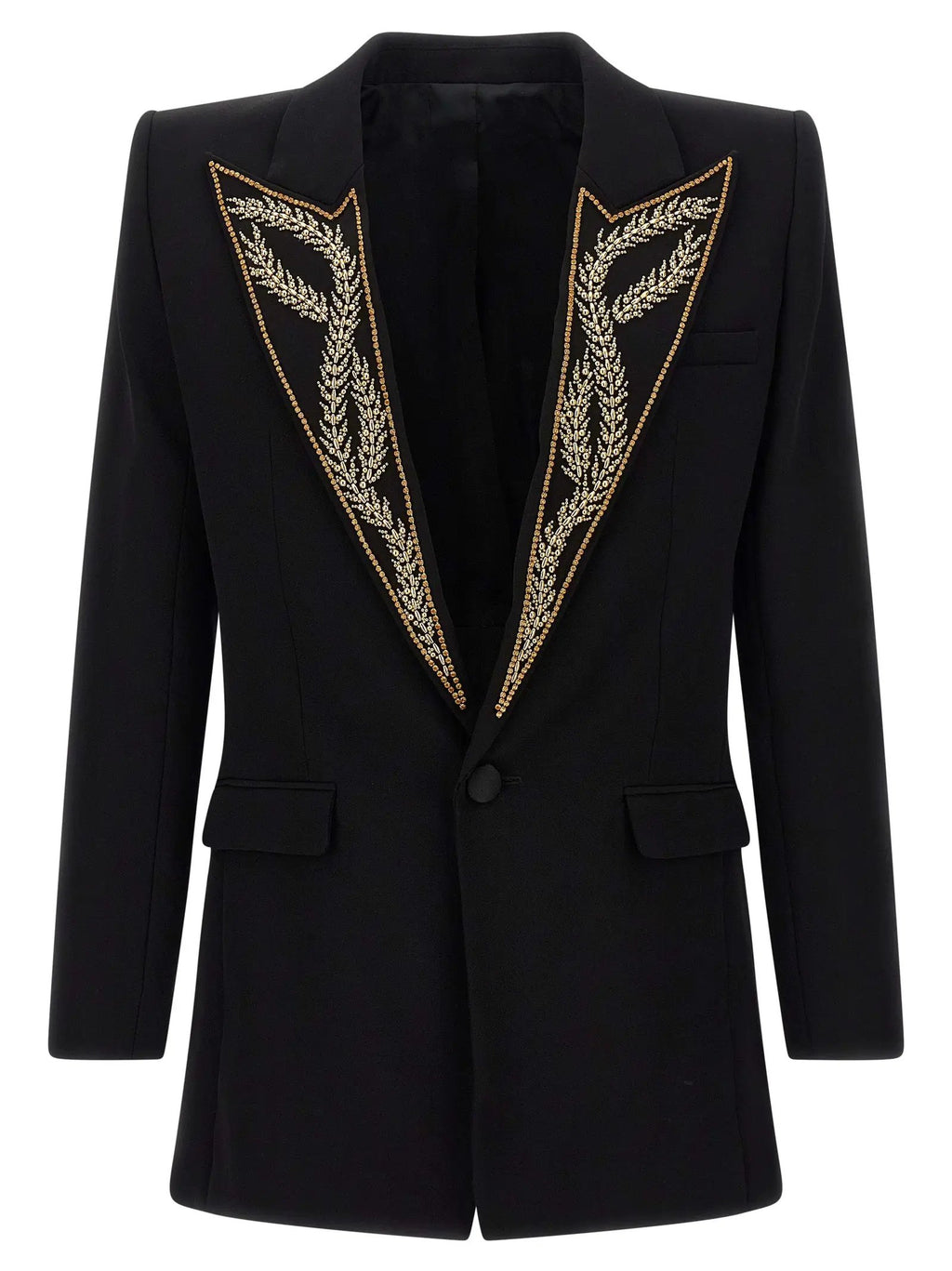 Balmain Black Viscose Blazer