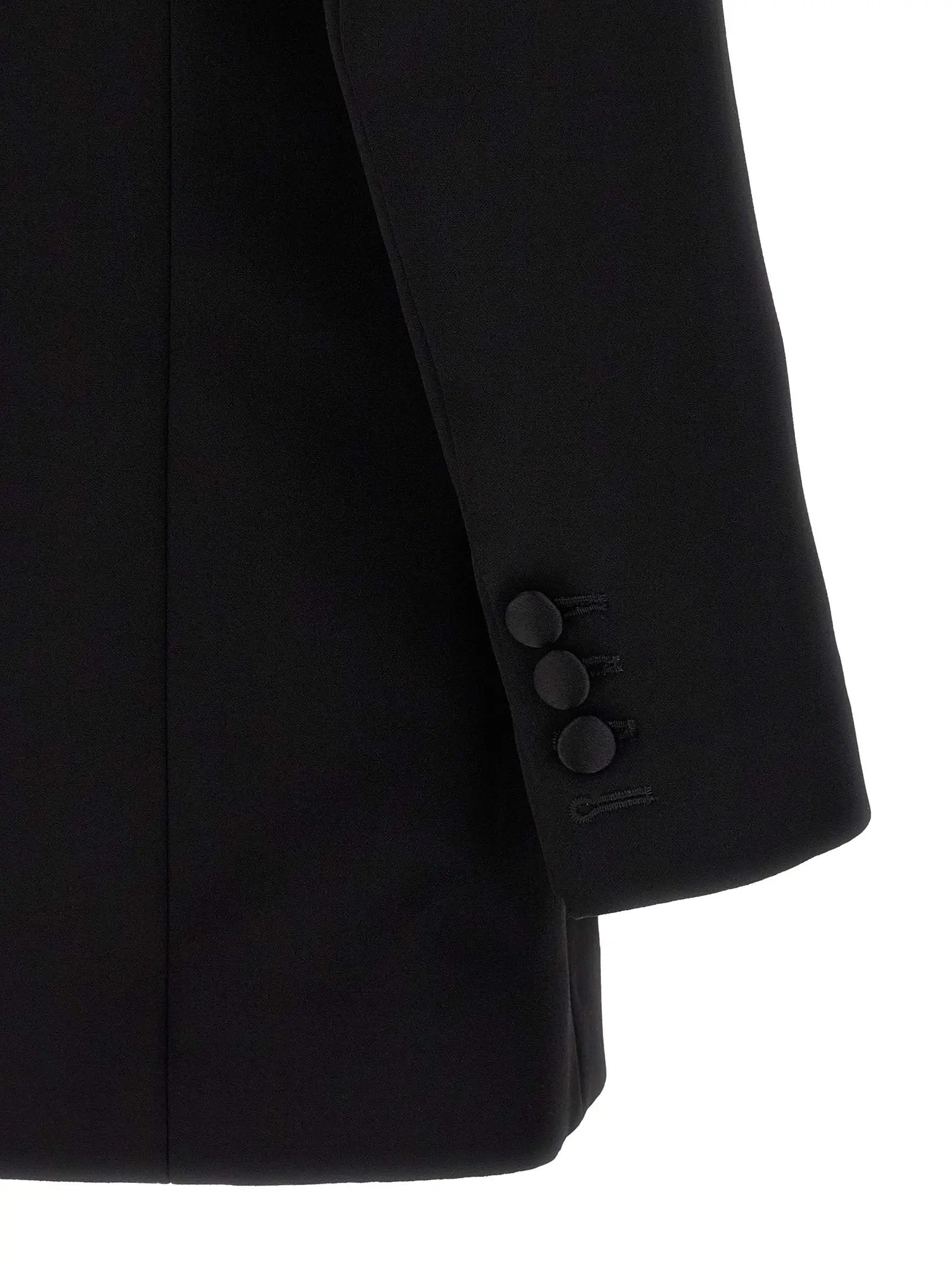 Balmain Black Viscose Blazer