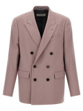 Dries Van Noten Purple Wool Blazer