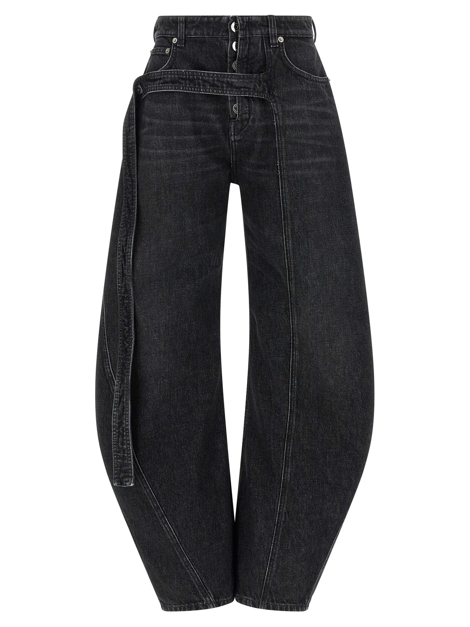 Jean Paul Gaultier Jean Paul Gaultier Black Cotton Jeans Denim