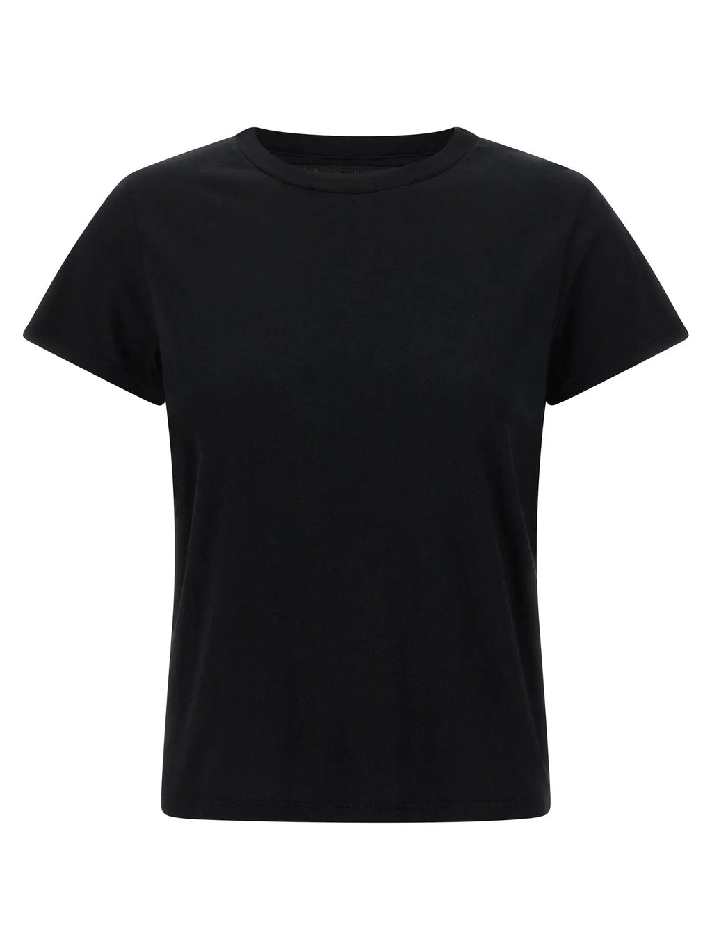 Mother Denim Black Cotton T-Shirt