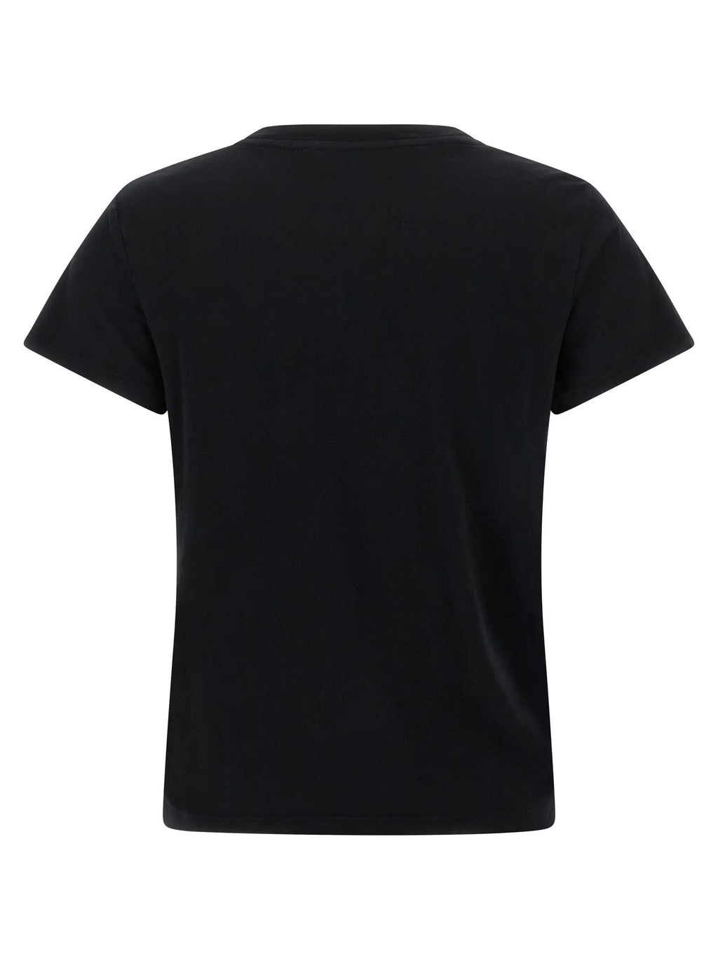 Mother Denim Black Cotton T-Shirt