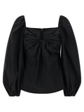 Carolina Herrera Black Cotton Tank Tops