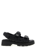 Marc Jacobs Black Lamb Leather Mid Heel Pumps