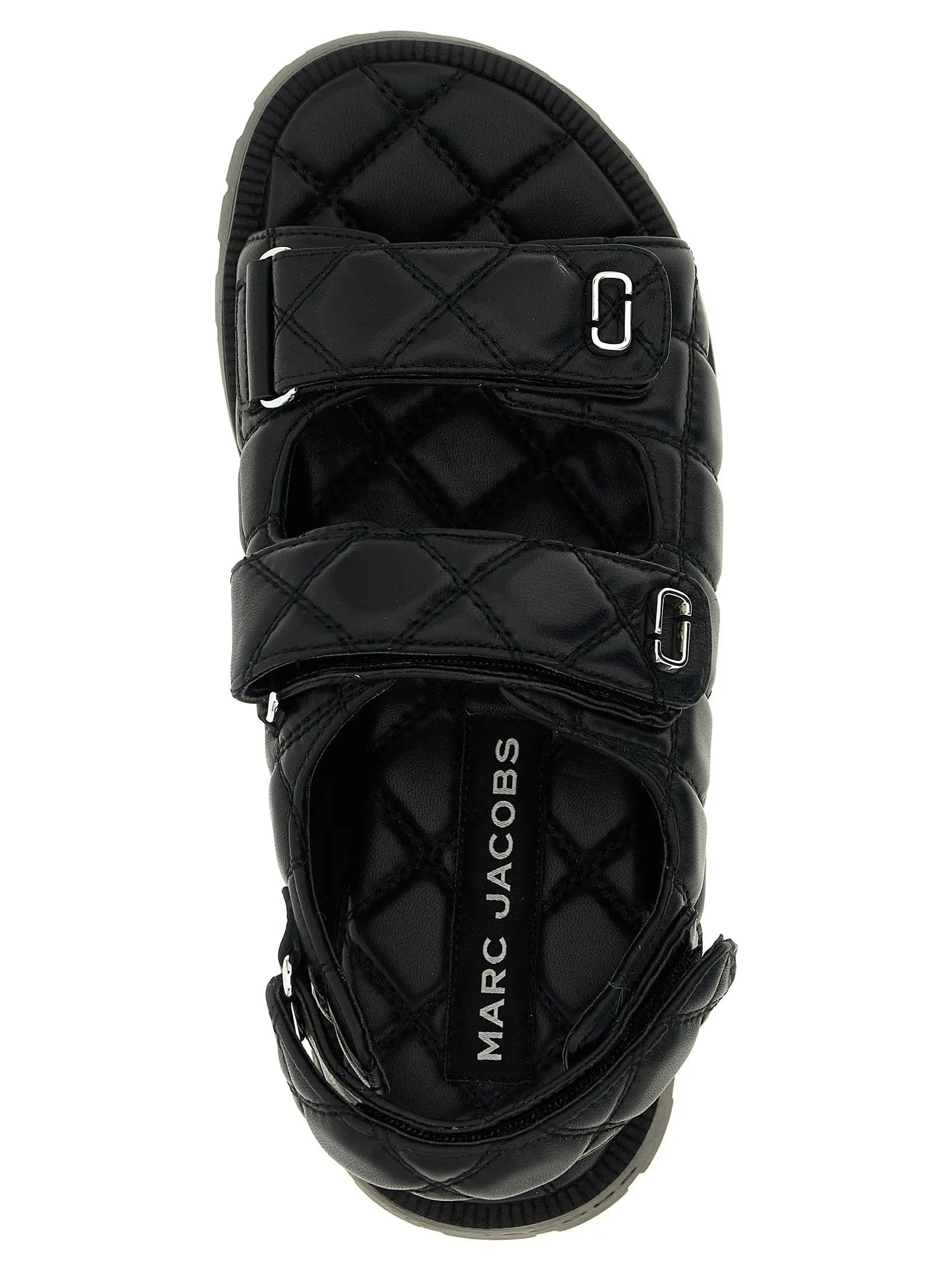 Marc Jacobs Black Lamb Leather Mid Heel Pumps