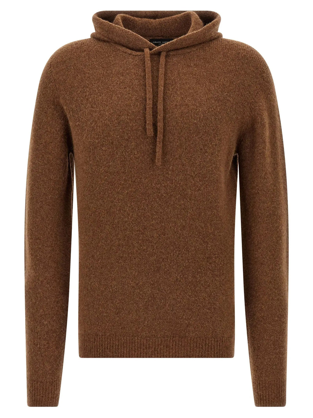 Roberto Collina Brown Virgin Wool Cardigan