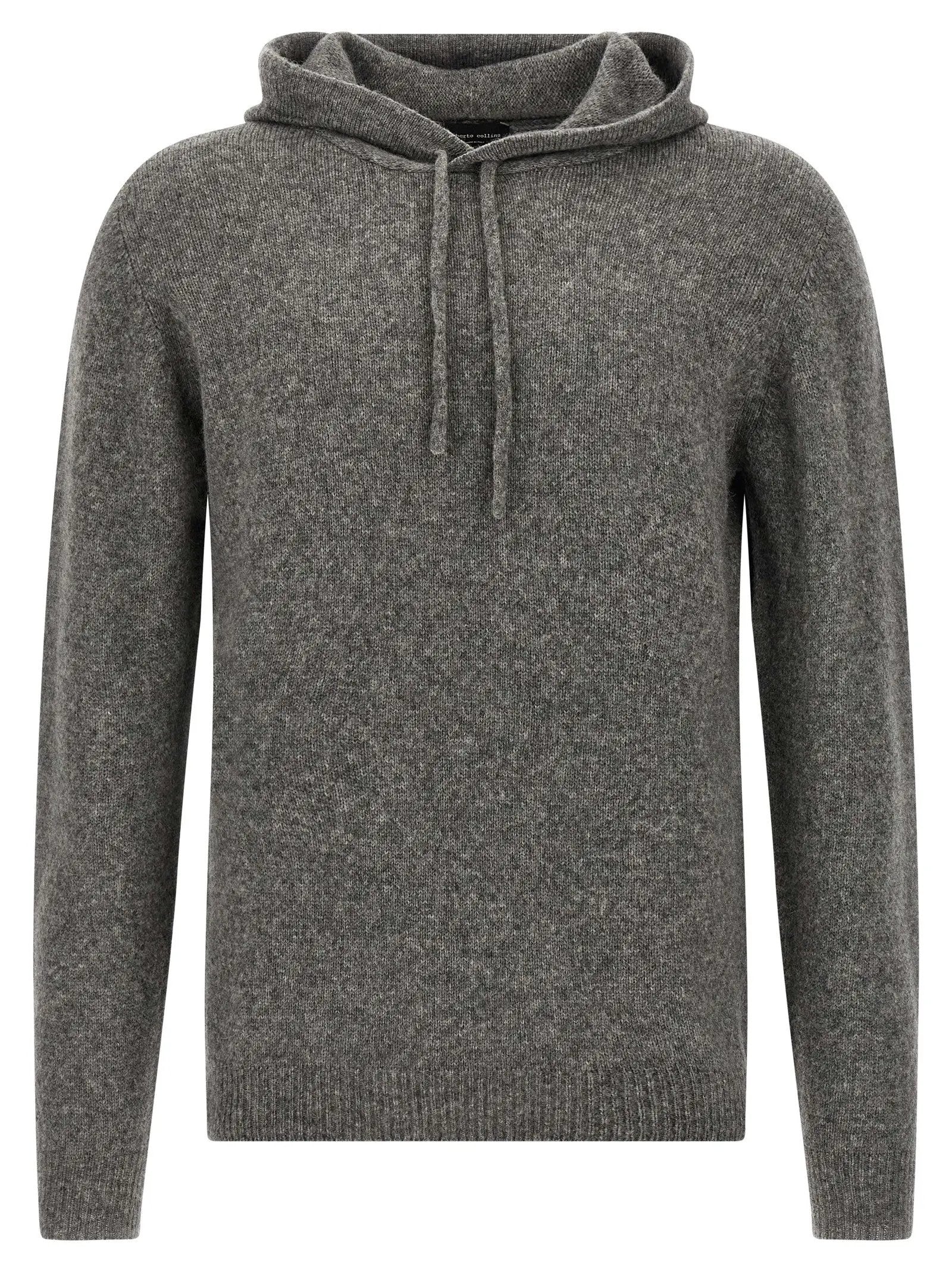 Roberto Collina Gray Virgin Wool Cardigan