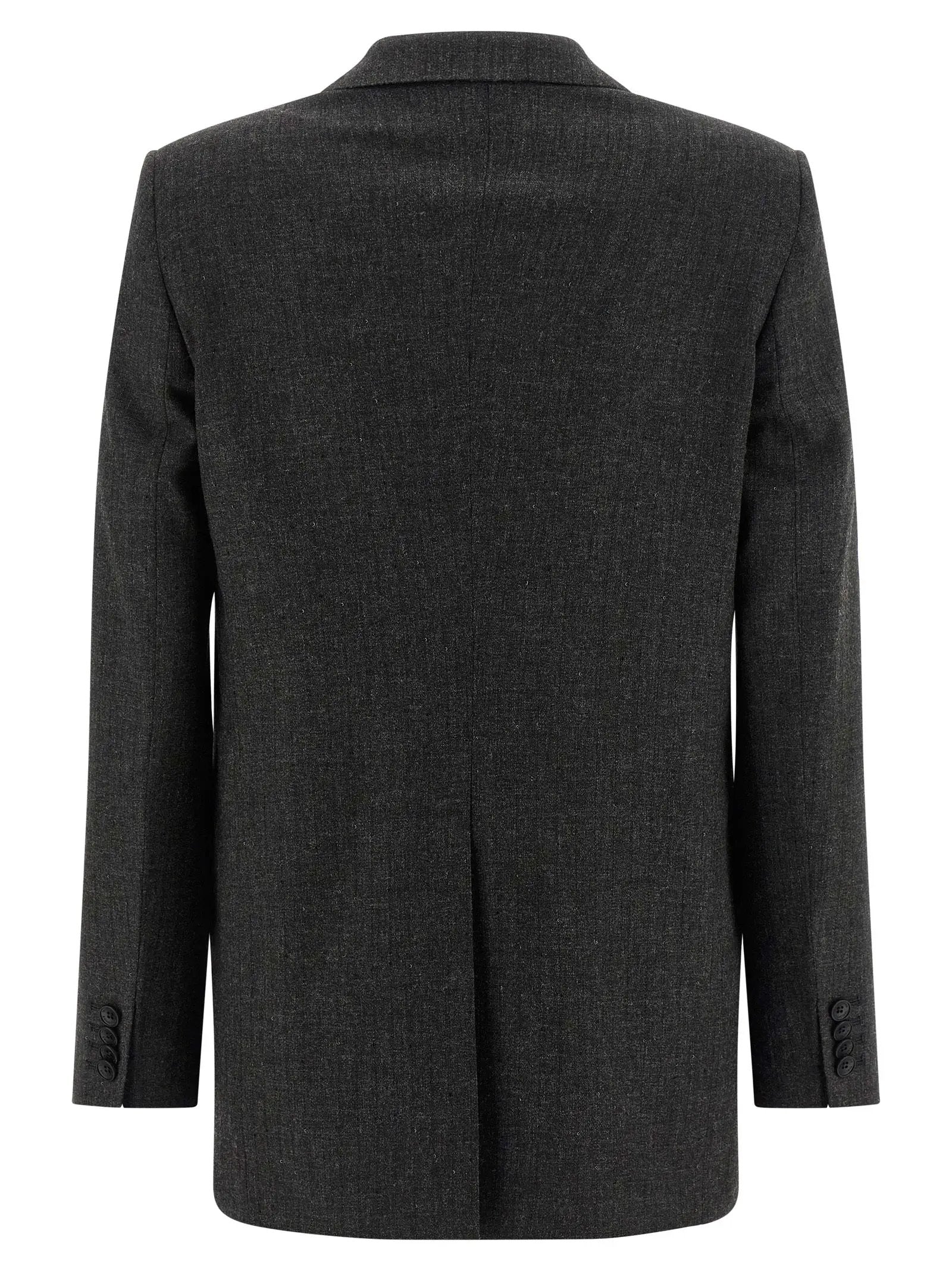 Tagliatore Gray Viscose Two-Piece Suit