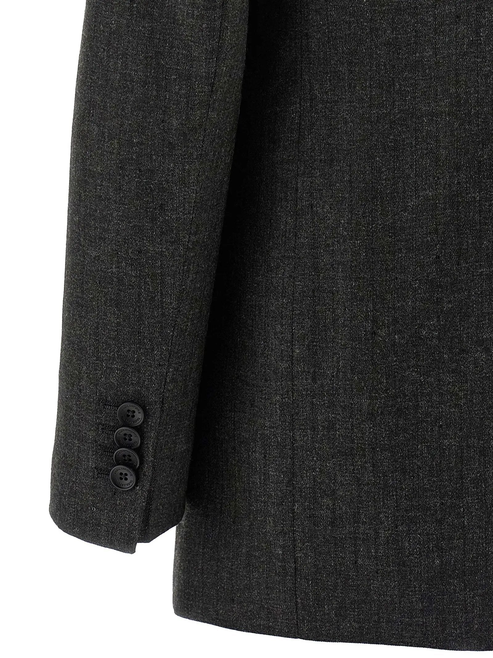 Tagliatore Gray Viscose Two-Piece Suit