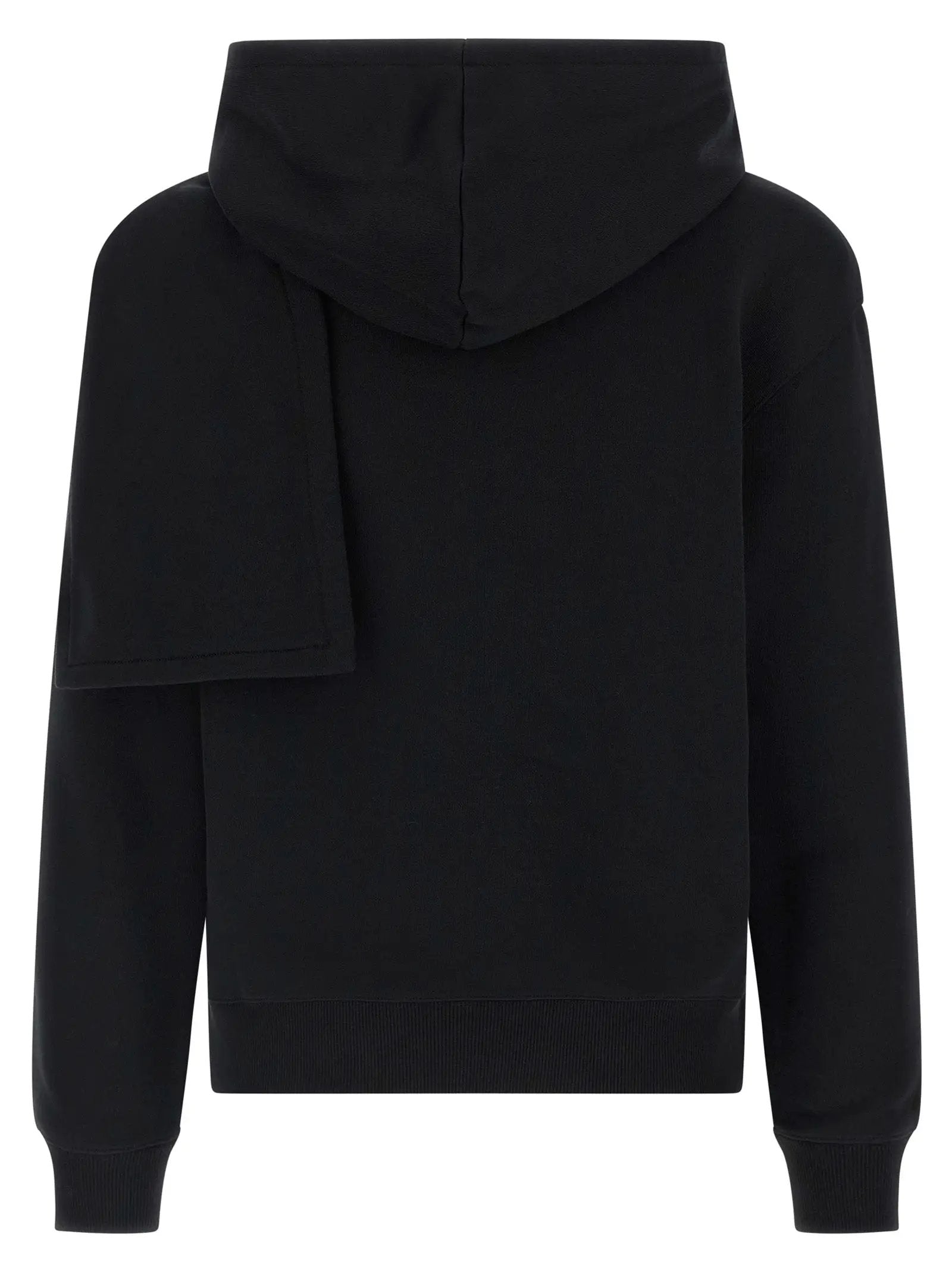 Courrèges Black Cotton Sweatshirt