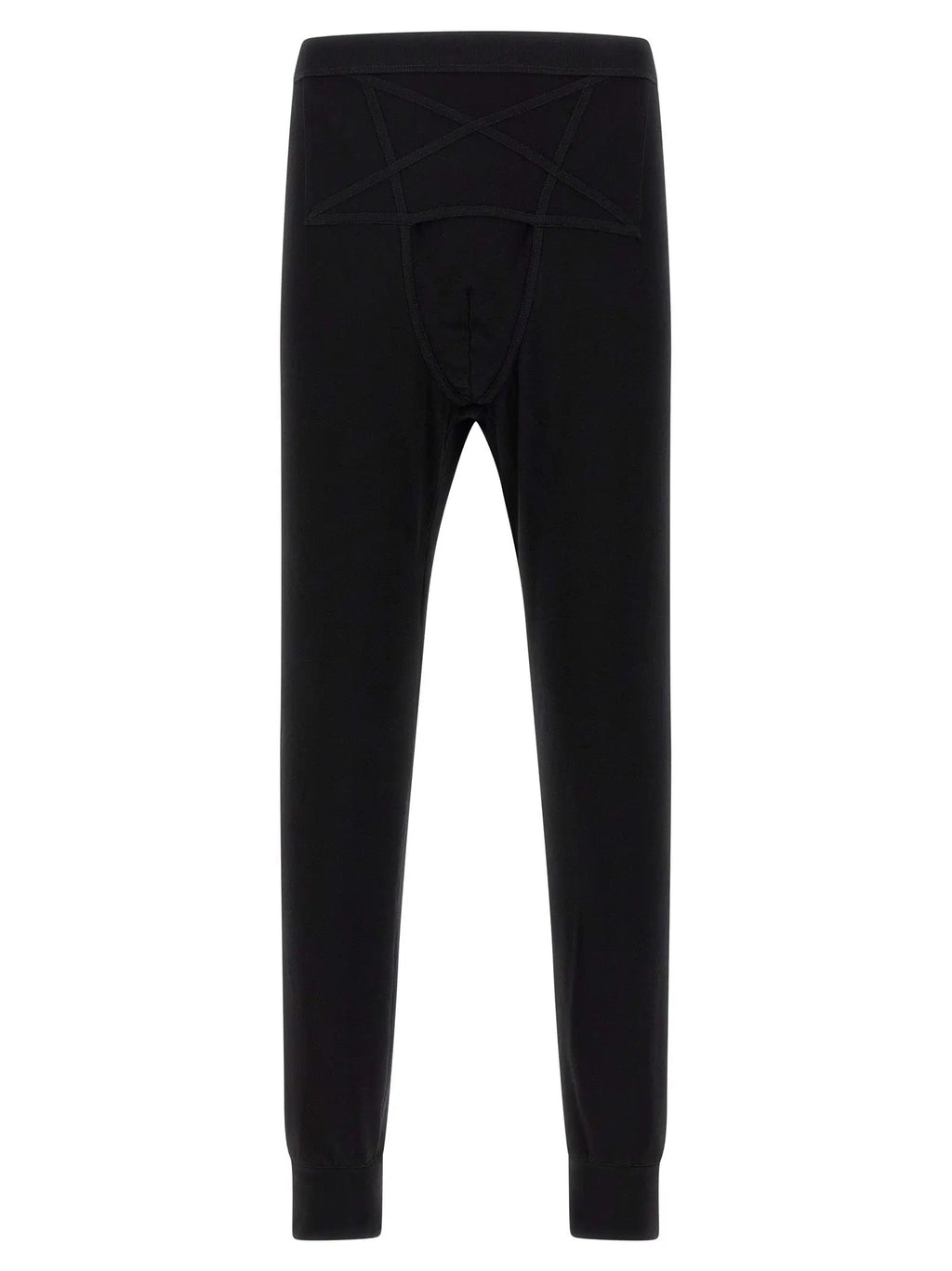 Rick Owens Black Wool Leggings