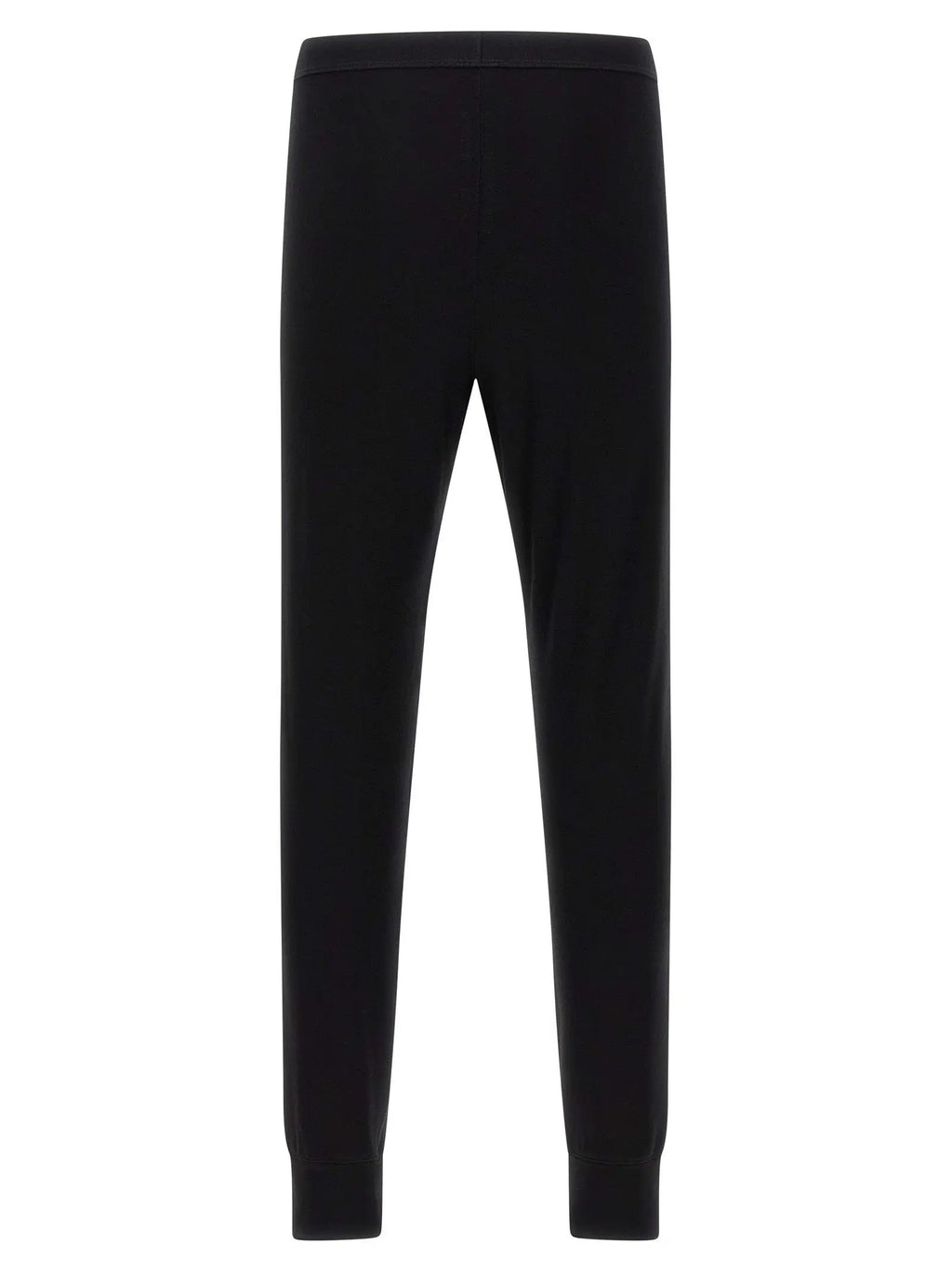Rick Owens Black Wool Leggings