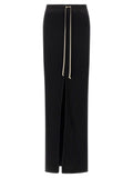 DRKSHDW Black Cotton Mini Skirt