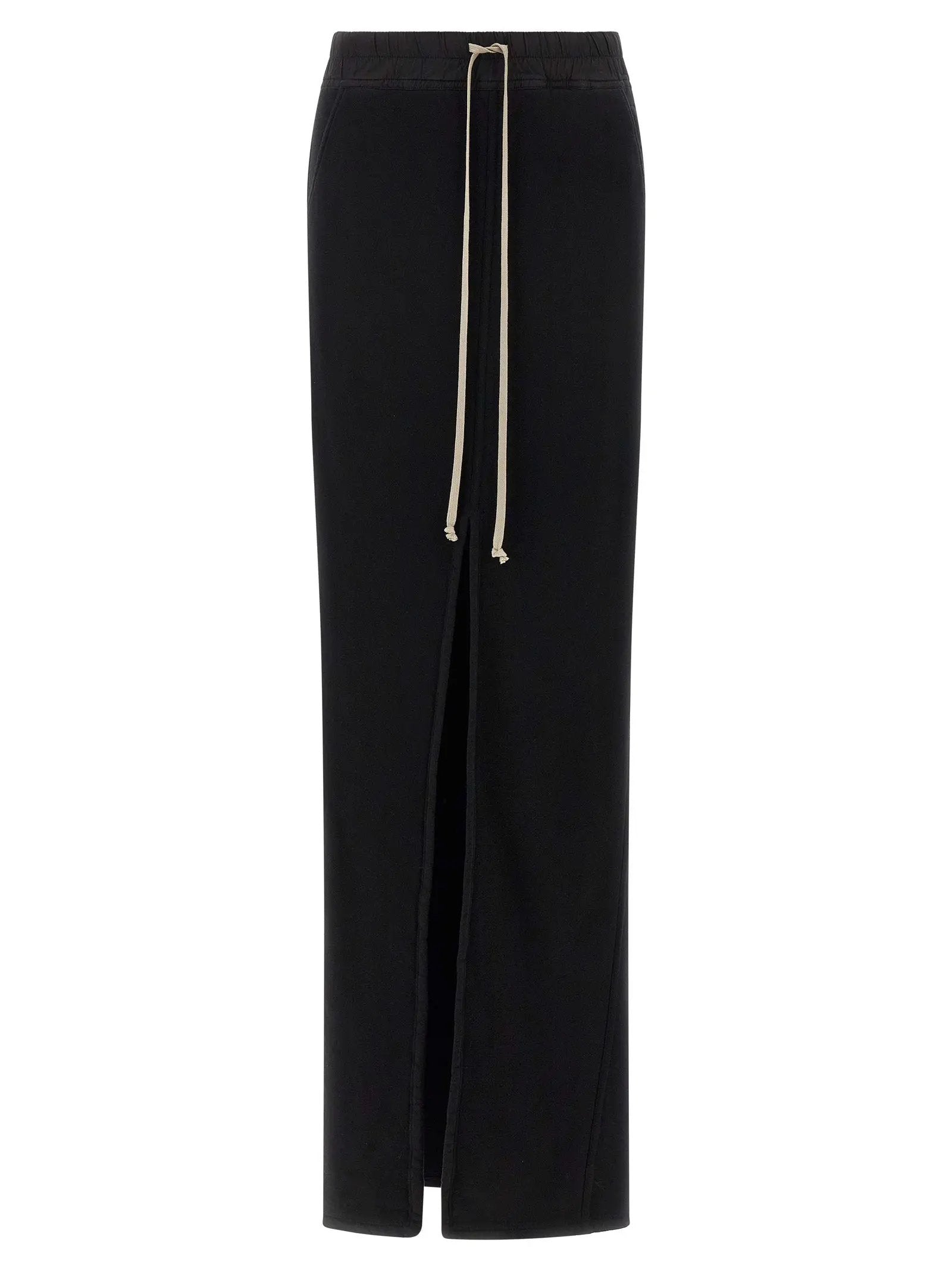 DRKSHDW Black Cotton Mini Skirt