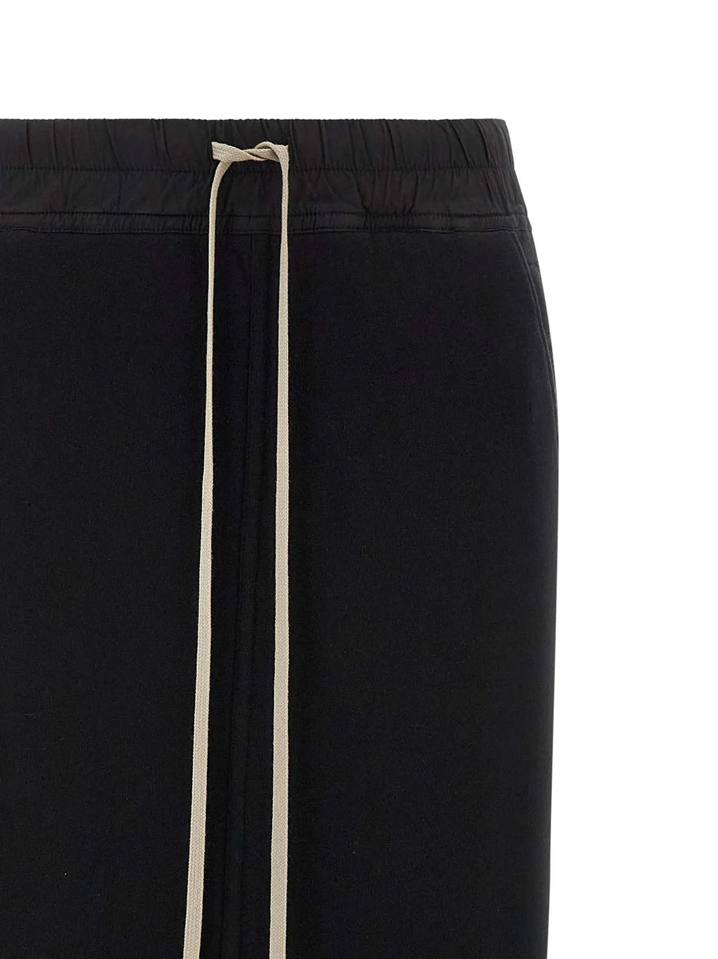 DRKSHDW Black Cotton Mini Skirt