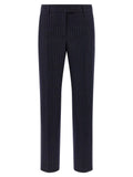 Alberto Biani Alberto Biani Blue Virgin Wool Dress Pants