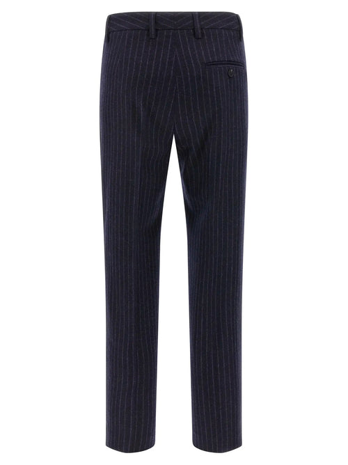 Alberto Biani Alberto Biani Blue Virgin Wool Dress Pants