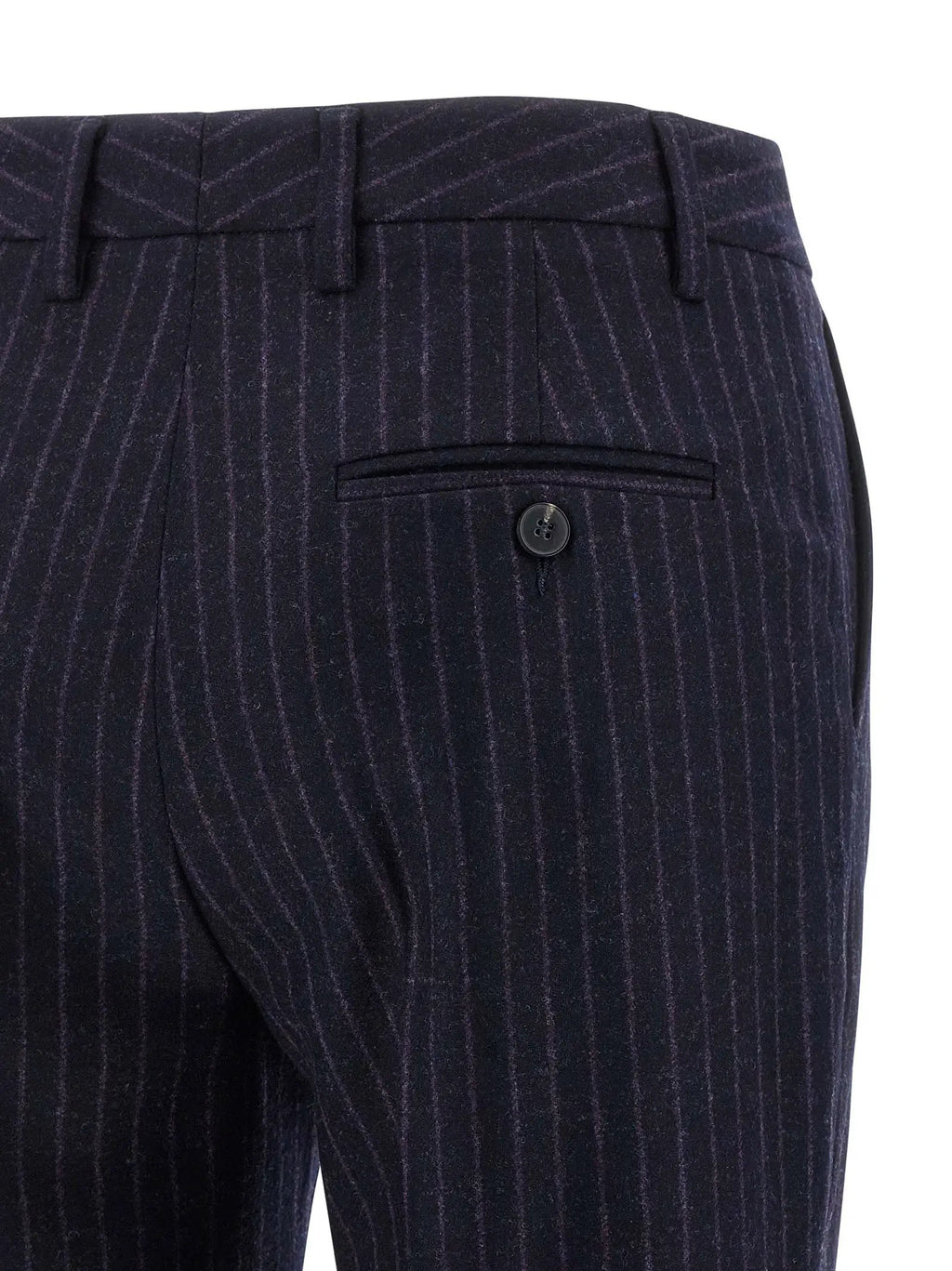 Alberto Biani Alberto Biani Blue Virgin Wool Dress Pants