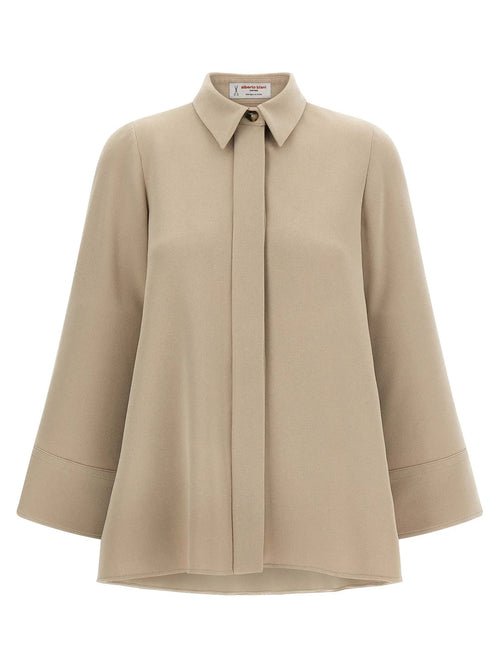 Alberto Biani Alberto Biani Beige Triacetate Blouse