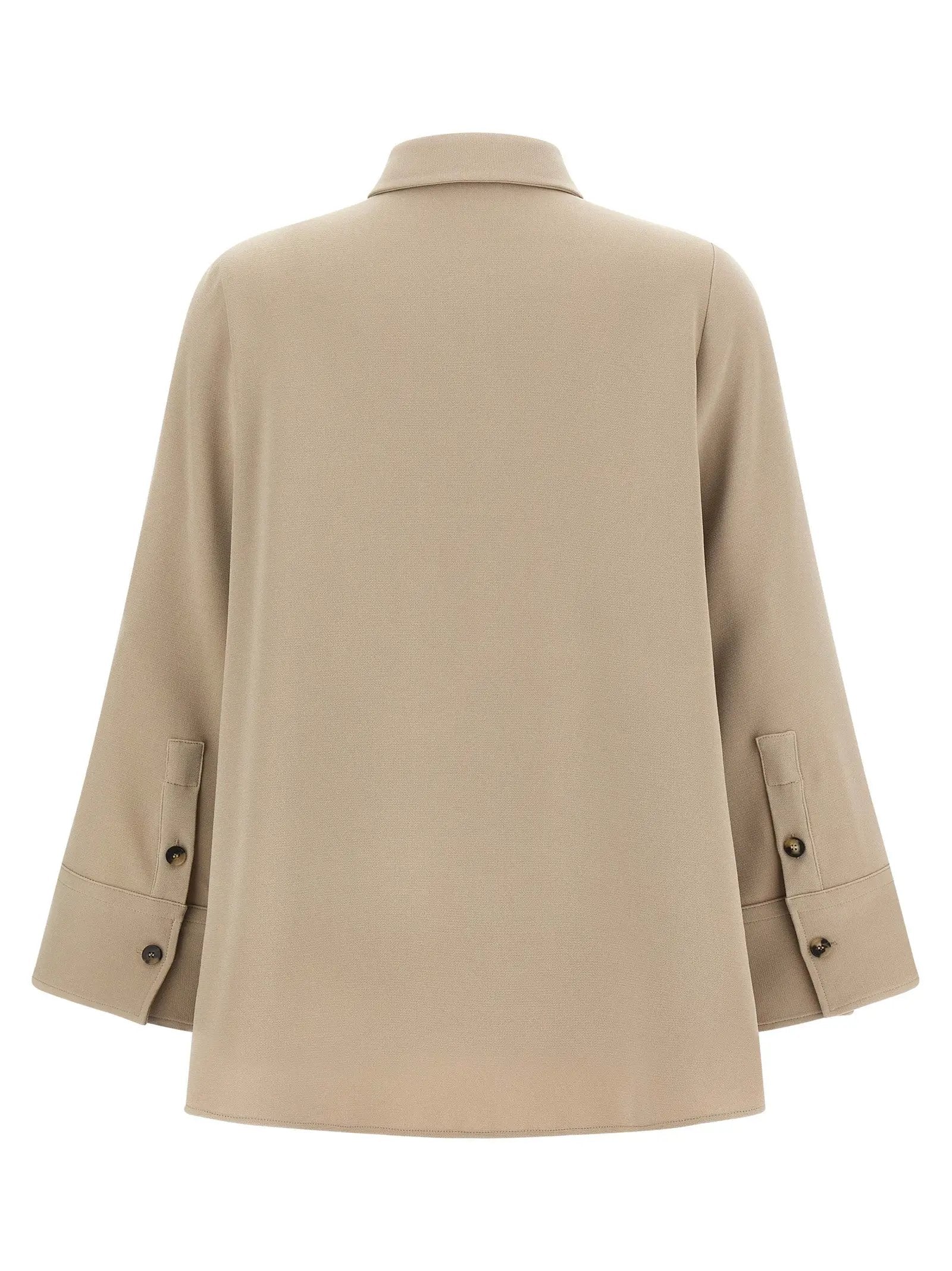 Alberto Biani Alberto Biani Beige Triacetate Blouse