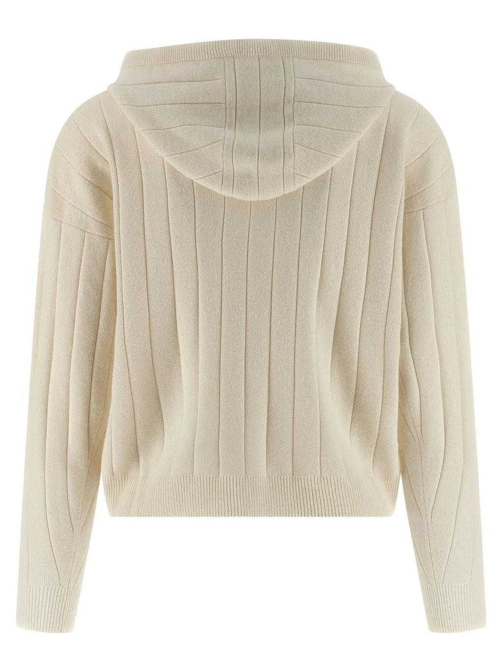 Max Mara White Cashmere Cardigan
