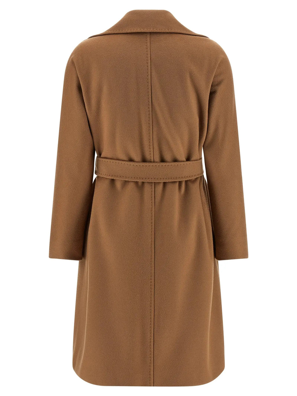 Max Mara Brown Virgin Wool Coat