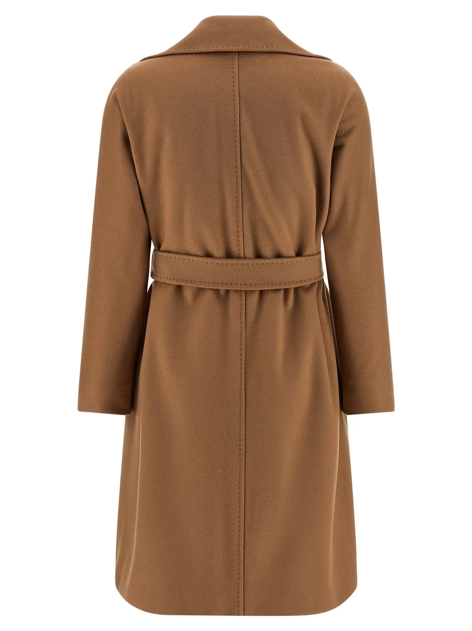 Max Mara Brown Virgin Wool Coat