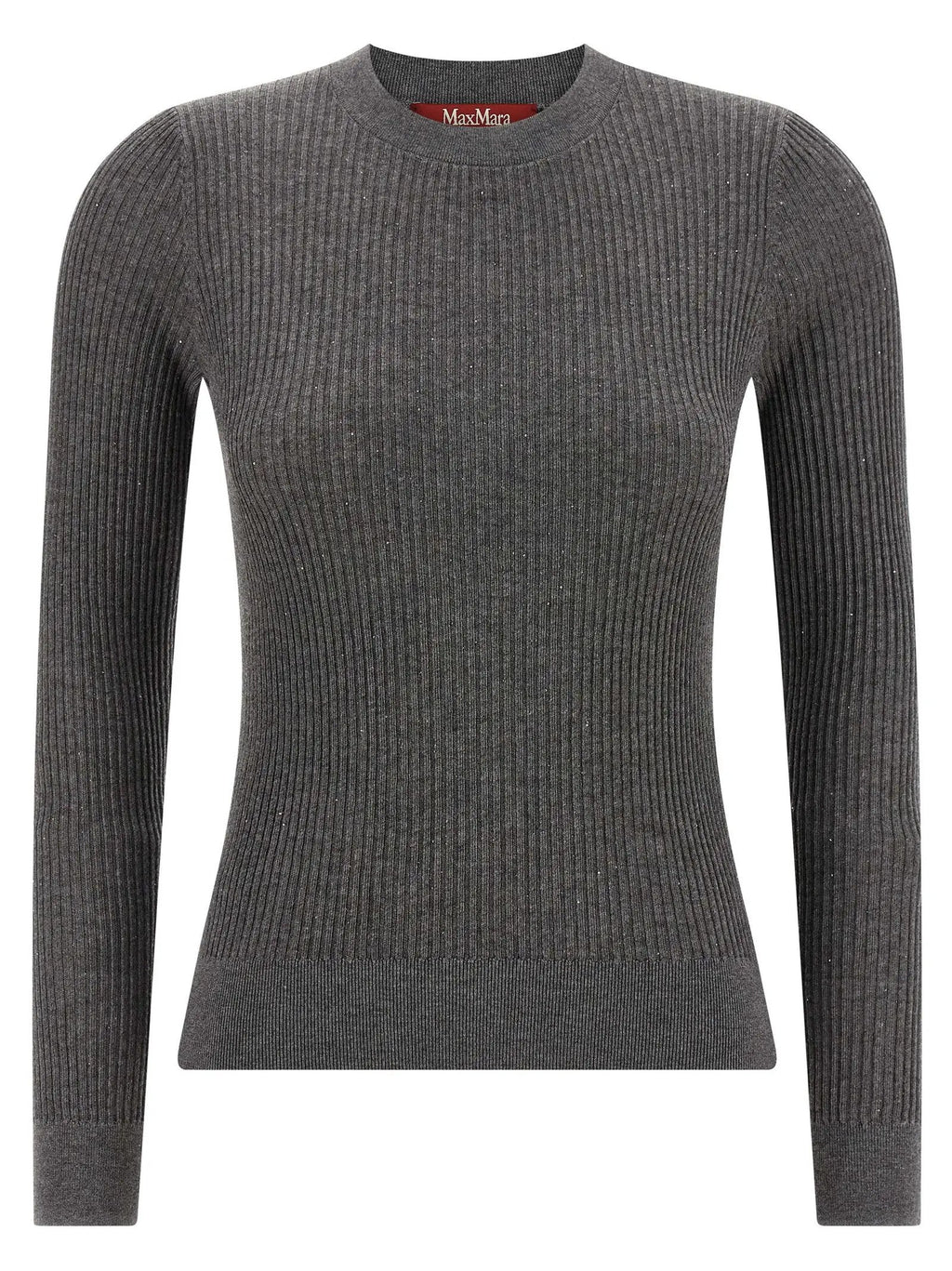 Max Mara Gray Silk Cardigan