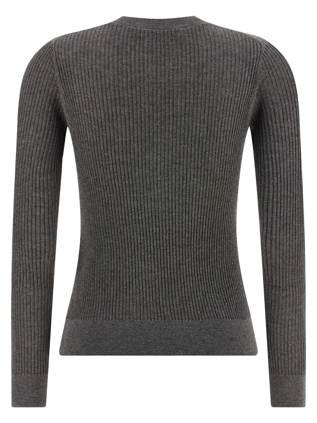 Max Mara Gray Silk Cardigan