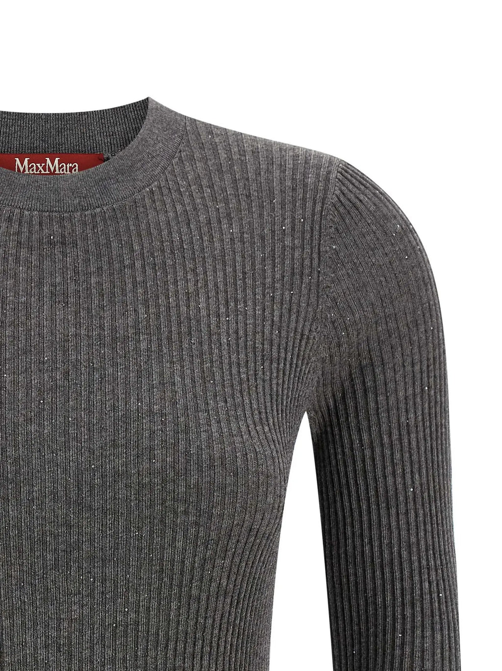 Max Mara Gray Silk Cardigan