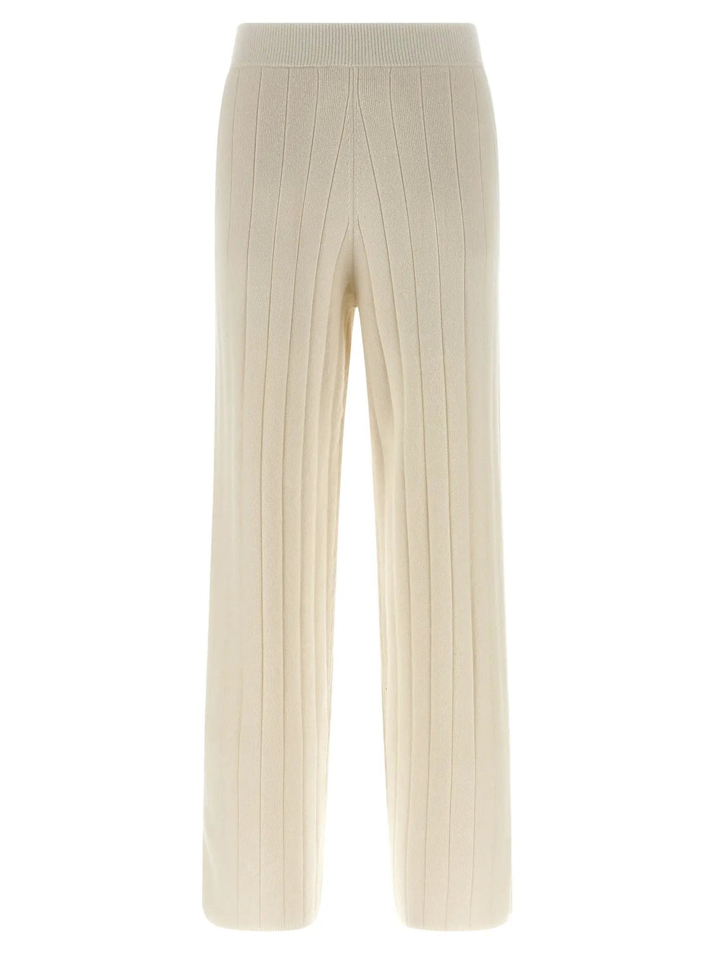 Max Mara White Cashmere Joggers (Workout Pants)