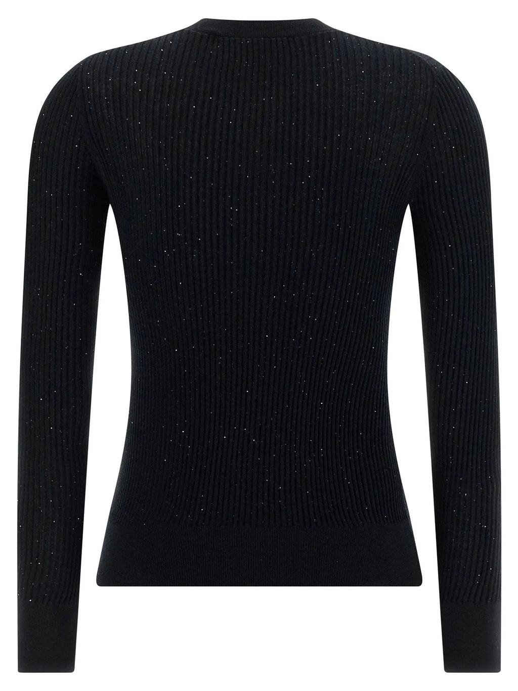Max Mara Black Silk Cardigan