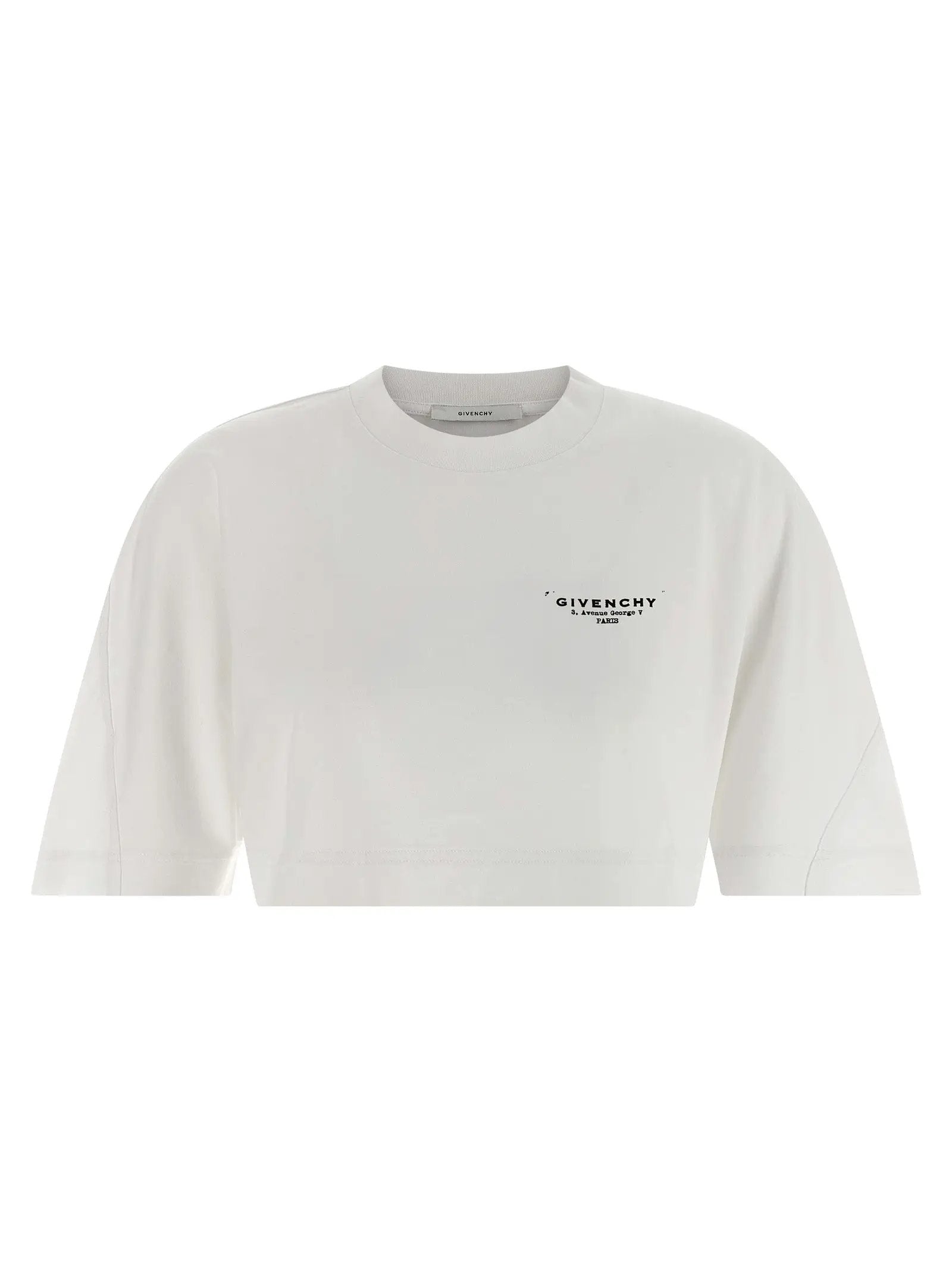 Givenchy White Cotton T-Shirt