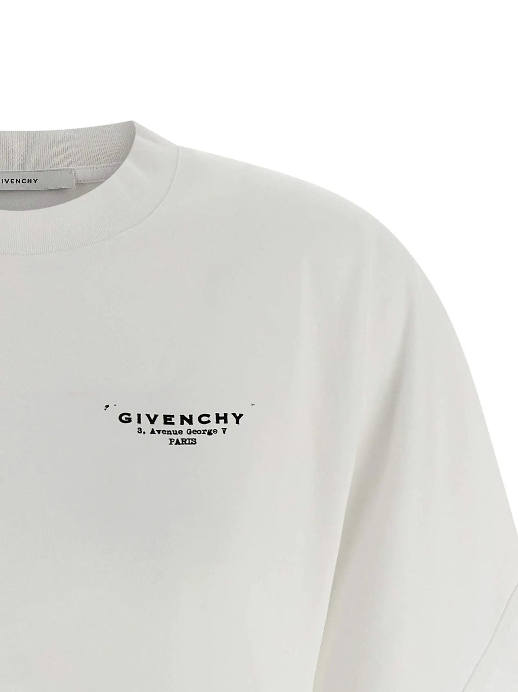 Givenchy White Cotton T-Shirt