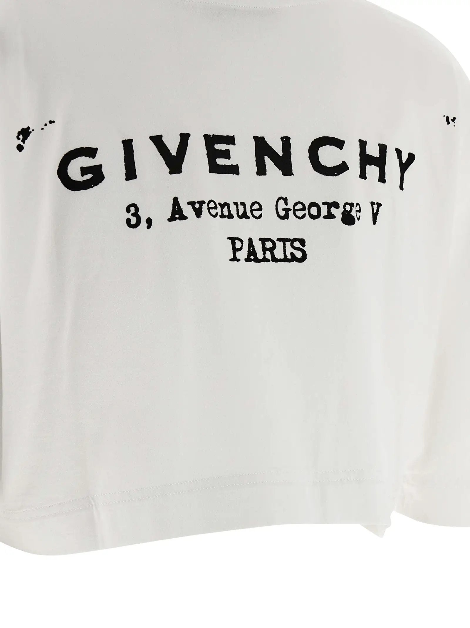 Givenchy White Cotton T-Shirt