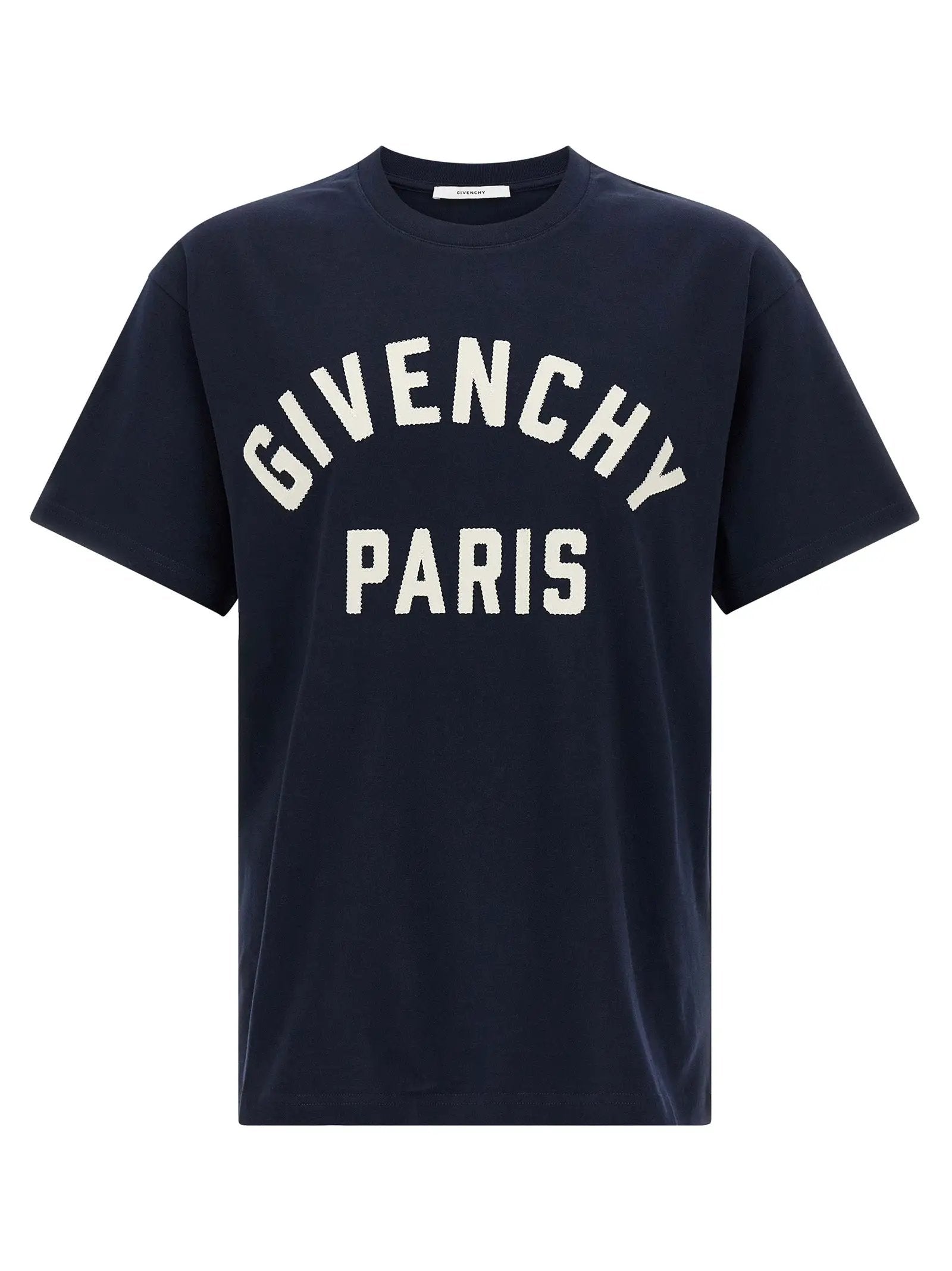 Givenchy Blue Cotton T-Shirt